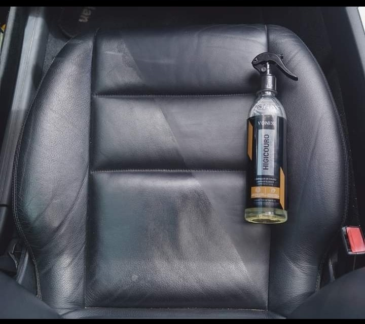 Kit Limpa Couro Automotivo Vonixx + Intense Renova Painel