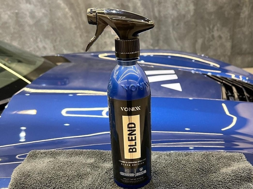 Cera Automotiva Liquida Blend Black Spray Vonixx Carnaúba