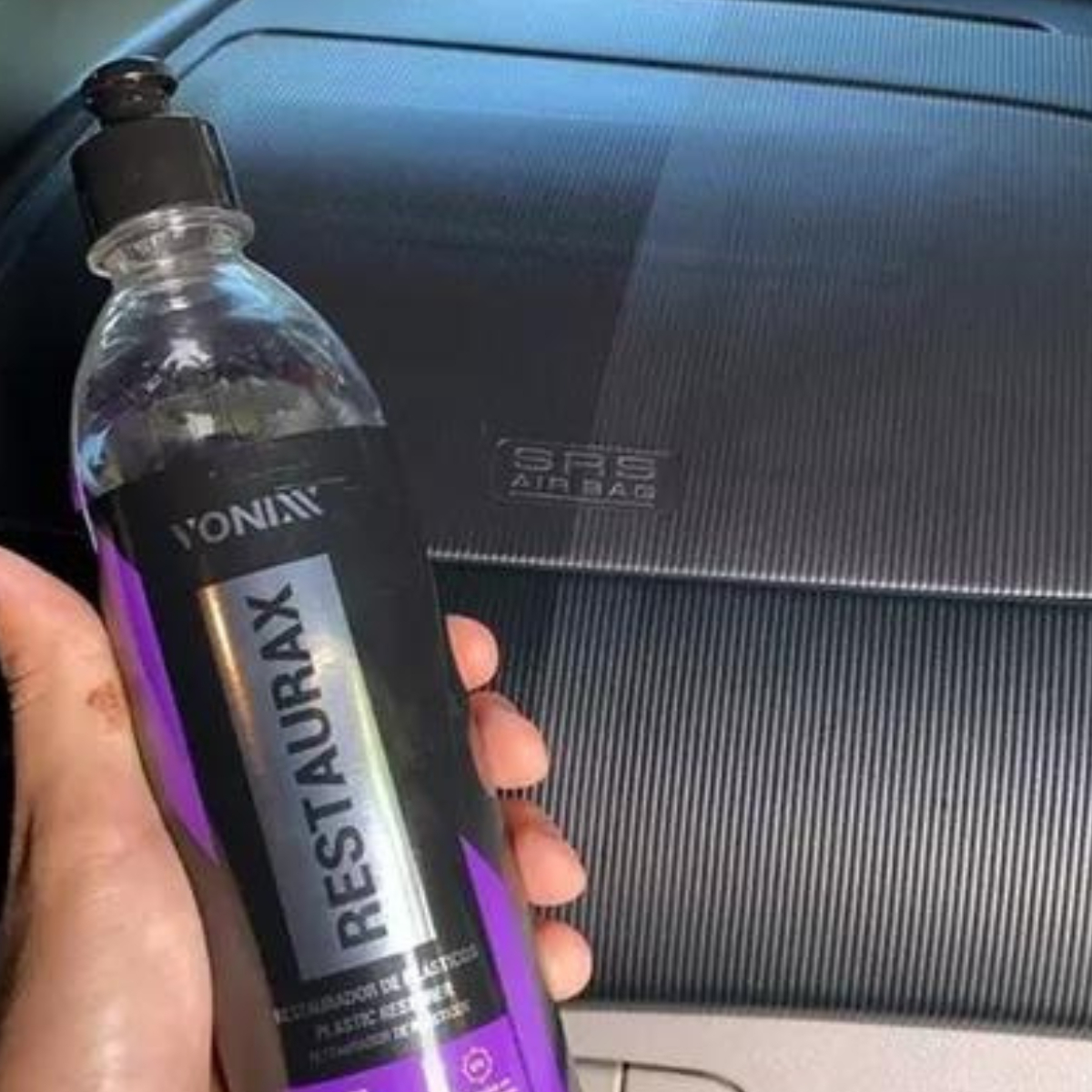 Restaurador Revitalizador Plásticos Restaurax + Aplicador