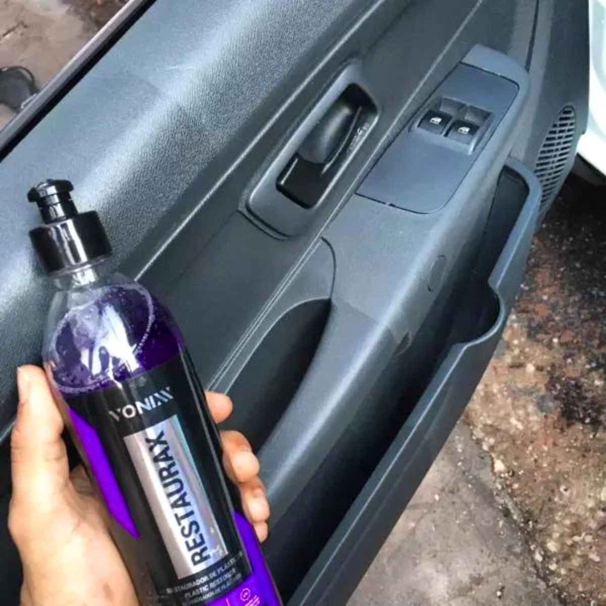 Restaurador Revitalizador Plásticos Restaurax + Aplicador